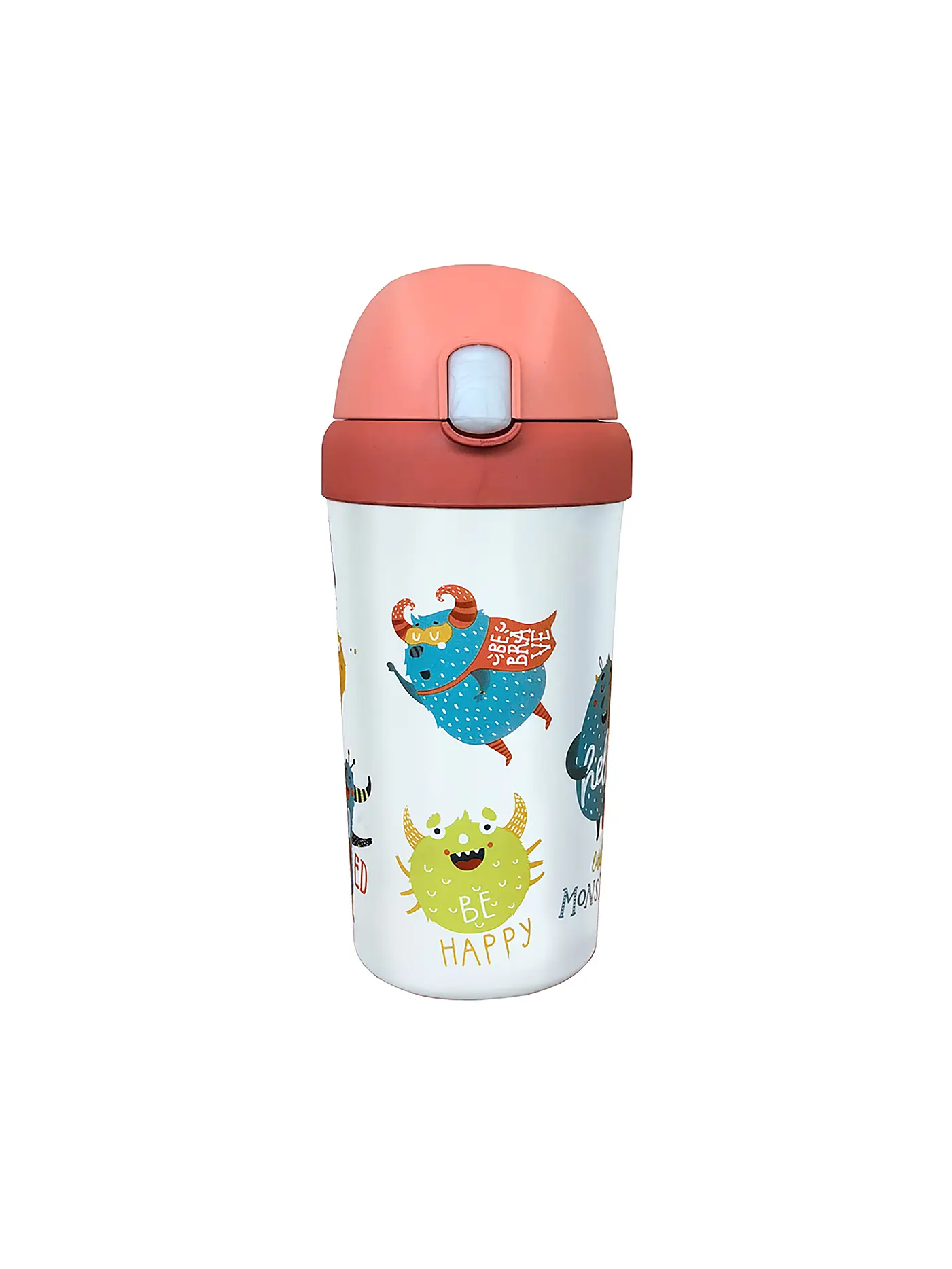 CHIC.MIC | Kinder Trinkbecher Cup bioloco plant 400ml Happy Monster | 